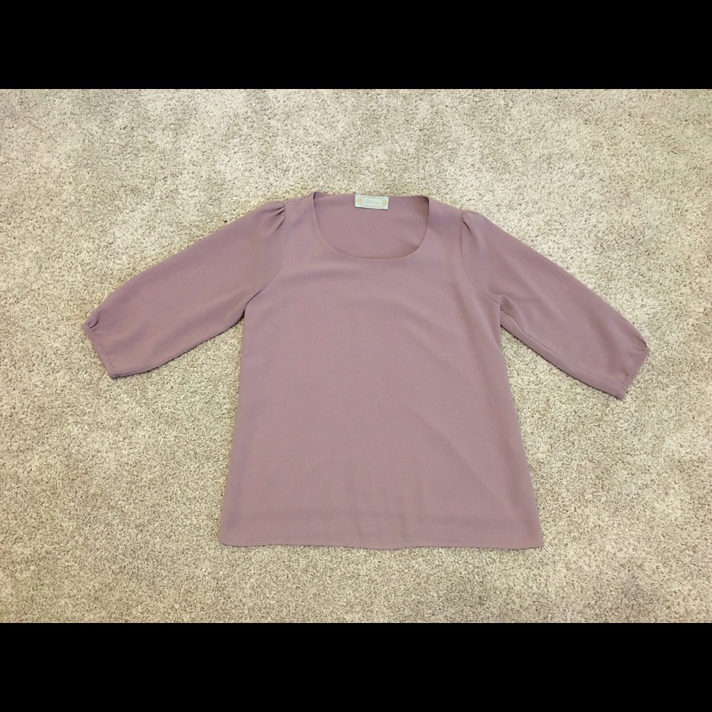 Lavender blouse